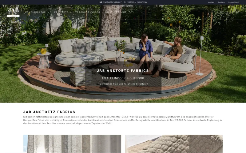 Beispiel Webtexte Textilverlag